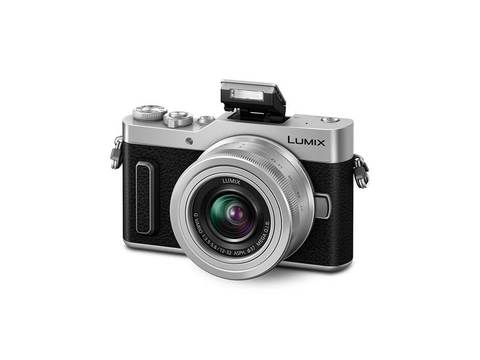 LUMIX GX880 Produktbild Slant Flash large - LUMIX GX880: Panasonic stellt neue kompakte Systemkamera vor