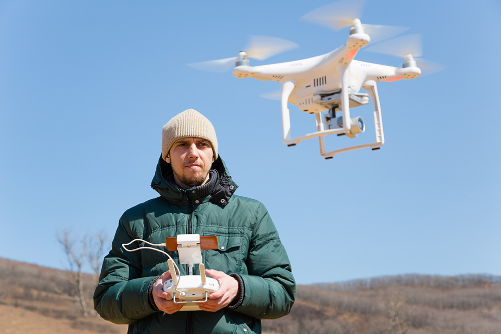 Drohne fliegen wil geübt sein, damit keine Unfälle passieren