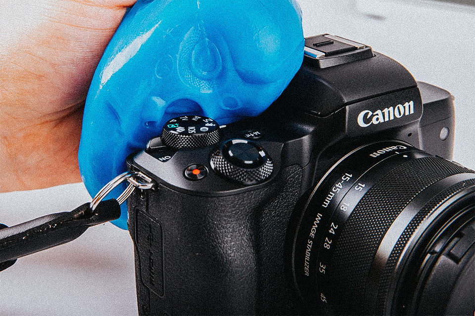 Canon Kamera Reinigung Reinigungsgel