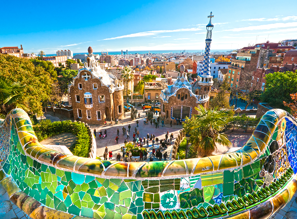 Barcelona Parc Guell 2 - 17 geniale Fotospots in Barcelona, die du besuchen musst (+Bonus)!