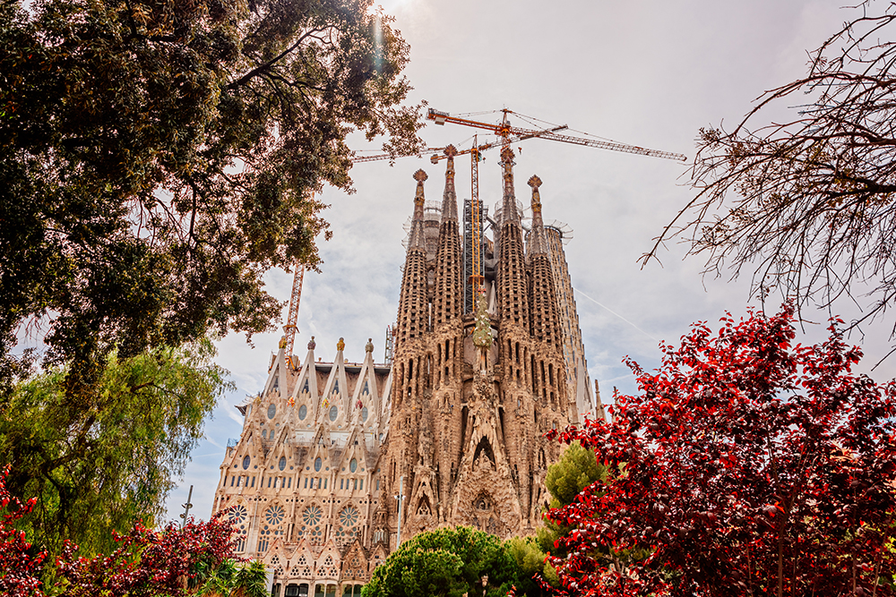 Barcelona Sagrada Familia 1 - 17 geniale Fotospots in Barcelona, die du besuchen musst (+Bonus)!