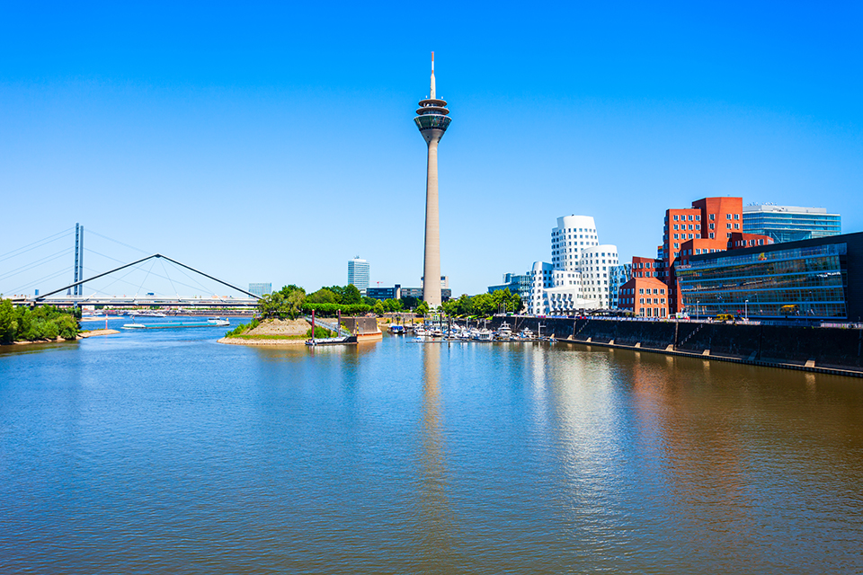 2 Duesseldorf Fotolocation Skyline - Düsseldorf - die besten 14 Fotospots