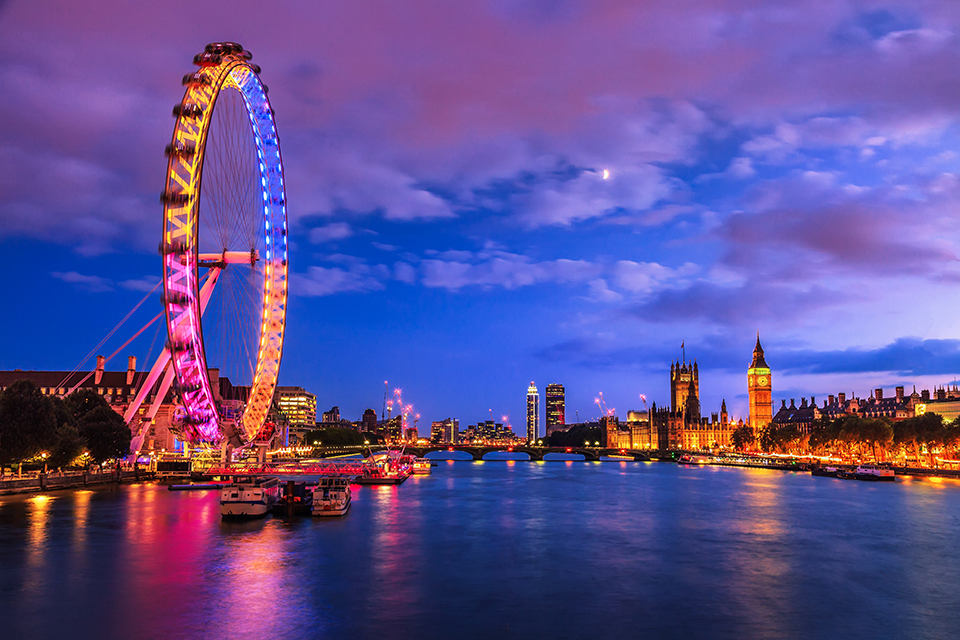 London Fotospot 5 London Eye Riesenrad