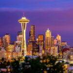 Seattle Skyline Nacht