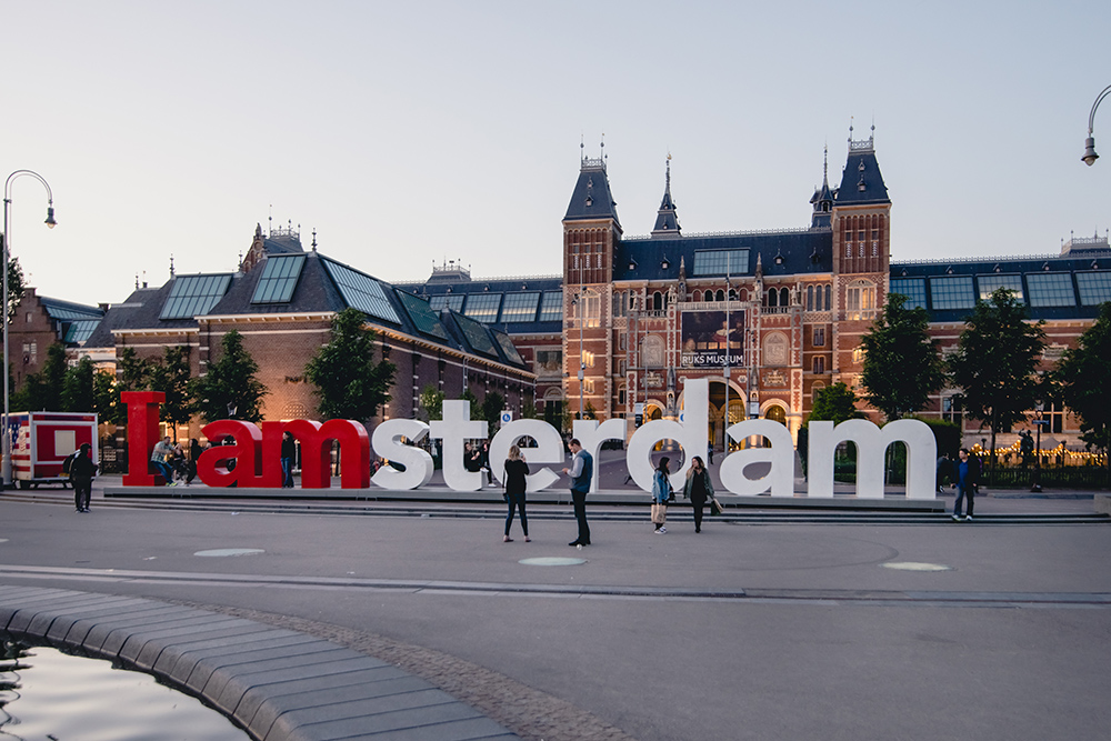 Amsterdam Fotospot 3 I Amsterdam Zeichen Buchstaben