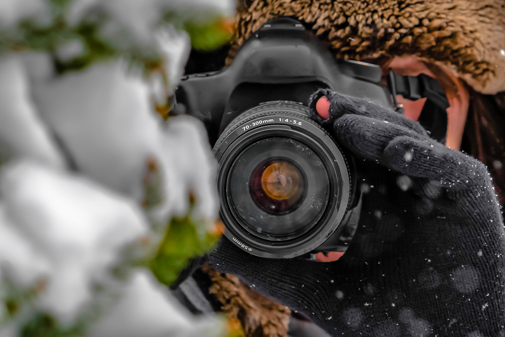 Fotografieren Winter Minusgrade Kamera DSLR 2 - Fotografieren bei Minusgraden: Ausrüstung & Tipps