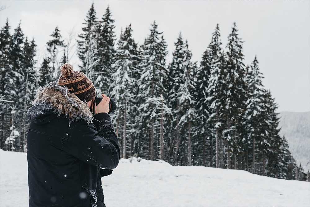 Fotografieren Winter Minusgrade Kamera DSLR Schnee - Fotografieren bei Minusgraden: Ausrüstung & Tipps