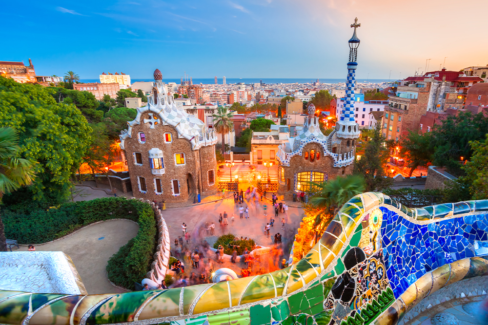 Barcelona Park Guell - 17 geniale Fotospots in Barcelona, die du besuchen musst (+Bonus)!