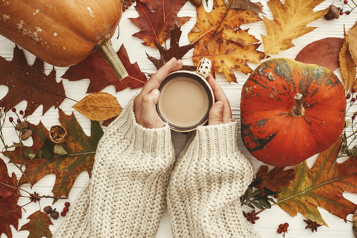Flatlay Low Budget Props Herbst - Natürlich und kreativ: Kostenlose Foto-Deko für deine Flatlays