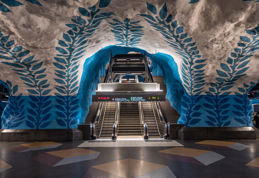 Fotospot Stockholm 7 U Bahn Station T Centralen