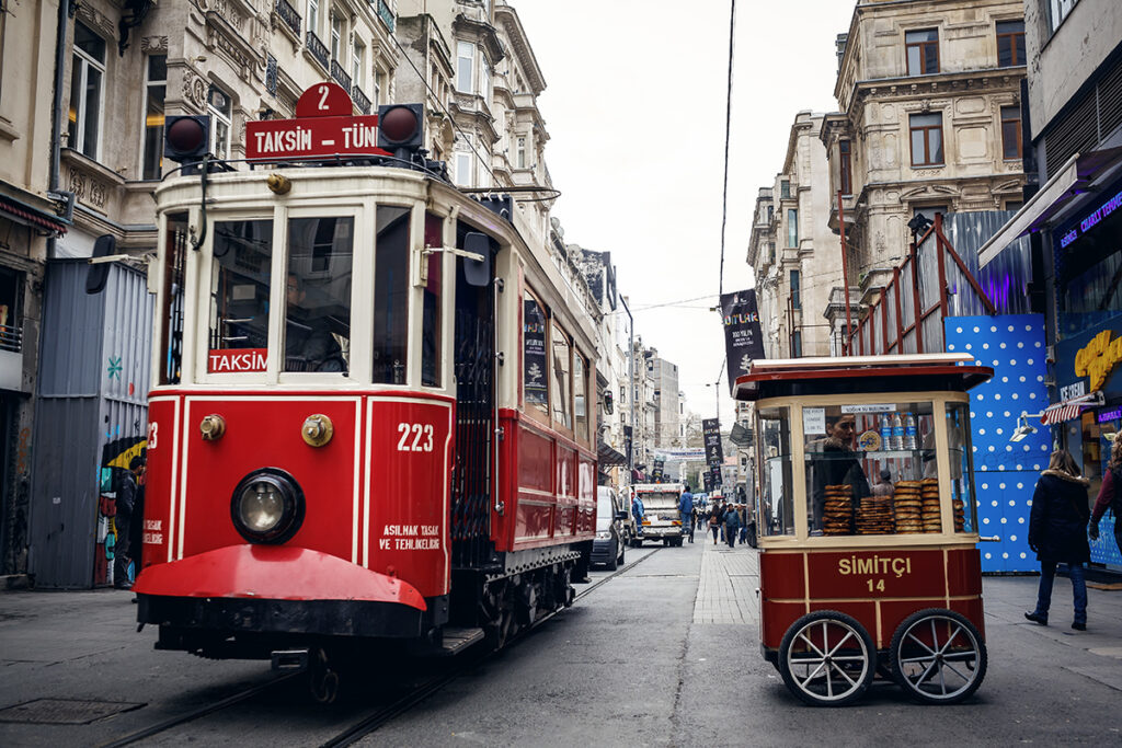 Istanbul Fotospot Strassenbahn
