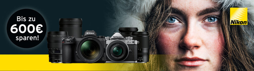 Nikon Winterrabatt Landingpage