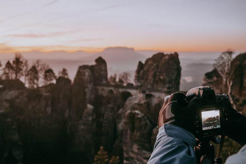 Fotografieren Sonnenaufgang Winter