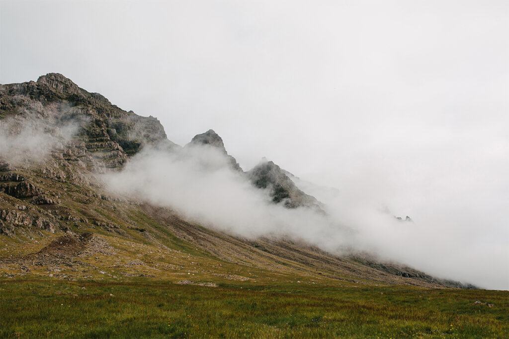 Nebelfotografie Berge