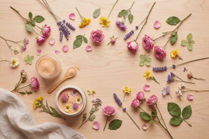 Getrocknete Blumen Silica Gel Granulat 2