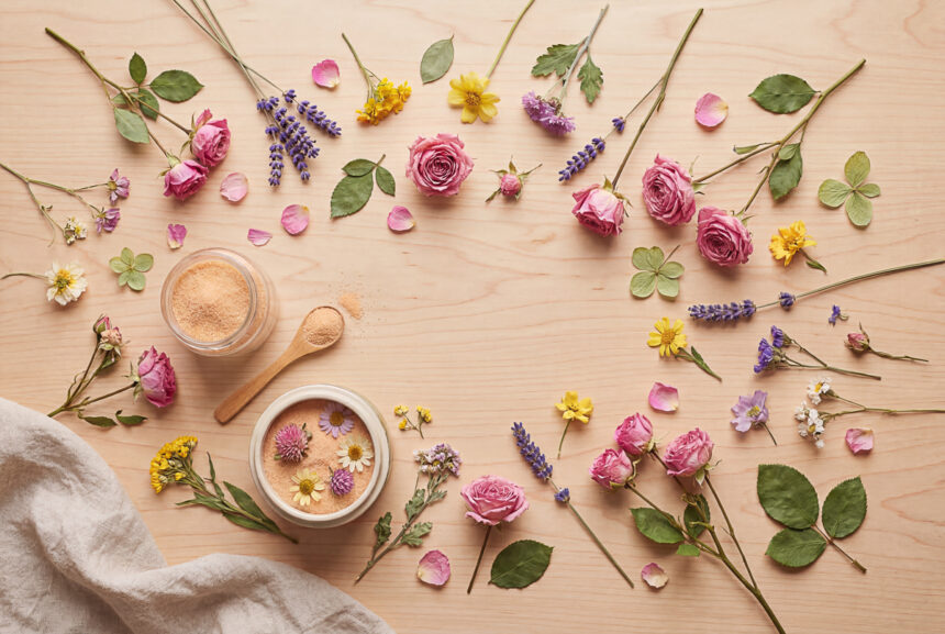 Getrocknete Blumen Silica Gel Granulat 2